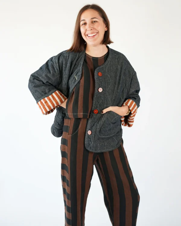HQJ-43 REBECCA THE SEWIST - QUILTED JACKET | Workshop Ticket
